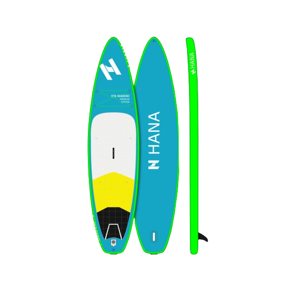 STAND UP PADDLE GONFLABLE HANA WAIKIKI PREMIUM 10'6 PACK