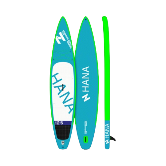 STAND UP PADDLE GONFLABLE HANA PREMIUM 12'6 PACK