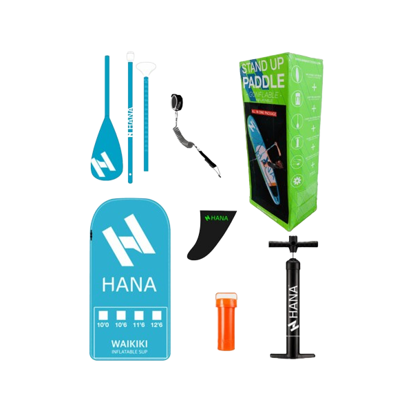 STAND UP PADDLE GONFLABLE HANA PREMIUM 12'6 PACK