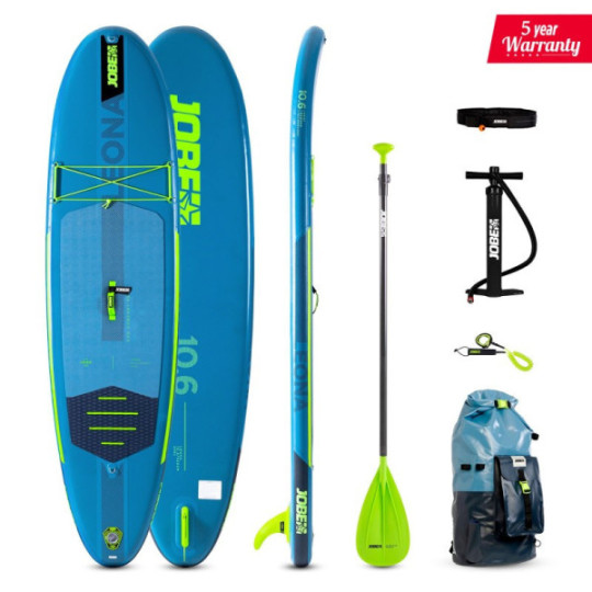 PADDLE GONFLABLE JOBE LEONA 10'6 PACK