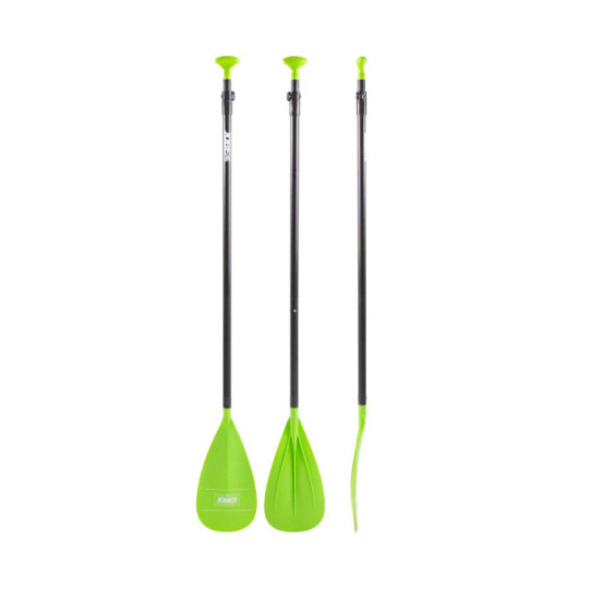 PAGAIE SUP JOBE ALUMINIUM VERT 3 PCS