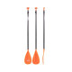 PAGAIE SUP JOBE ALUMINIUM ORANGE 3 PCS