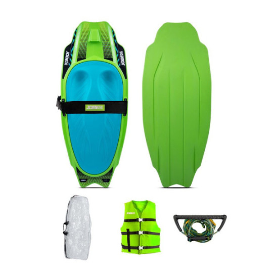 KNEEBOARD JOBE SLASH LIME GREEN PACK