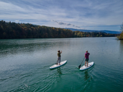 paddle en rivière avec un Paddle Adapté